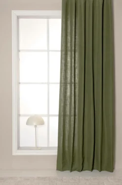 Online Hasta Gardin Lina 132x250 Mørkegrøn