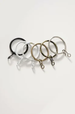 Best Hasta Gardinring 10 stk./pakke Sort