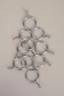 Sale Hasta Gardinring 10 stk/pakke Stål
