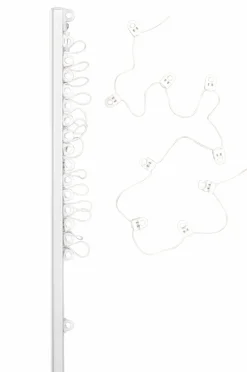 Discount Hasta Gardinskinne U Wave 250 cm Hvid