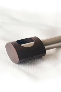 Discount Hasta Gardinstangs-sæt Vision 18/20 Kaffe/Rustfri
