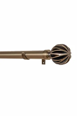 Best Hasta Gardinstangssæt Ylva 160-300 cm Antik messing