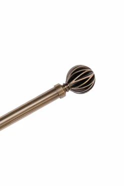 Best Hasta Gardinstangssæt Ylva 160-300 cm Antik messing