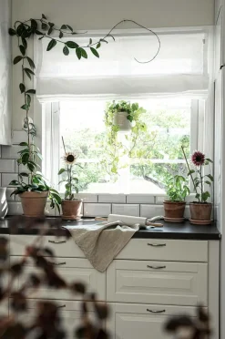 Outlet Hasta Lamelgardin Linnéa højde 160 cm Hvid