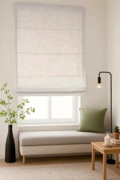 Discount Hasta Liftgardin Lina Gråmeleret