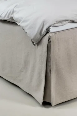 Best Himla Sengenederdel Weeknight 42 cm Askgrå