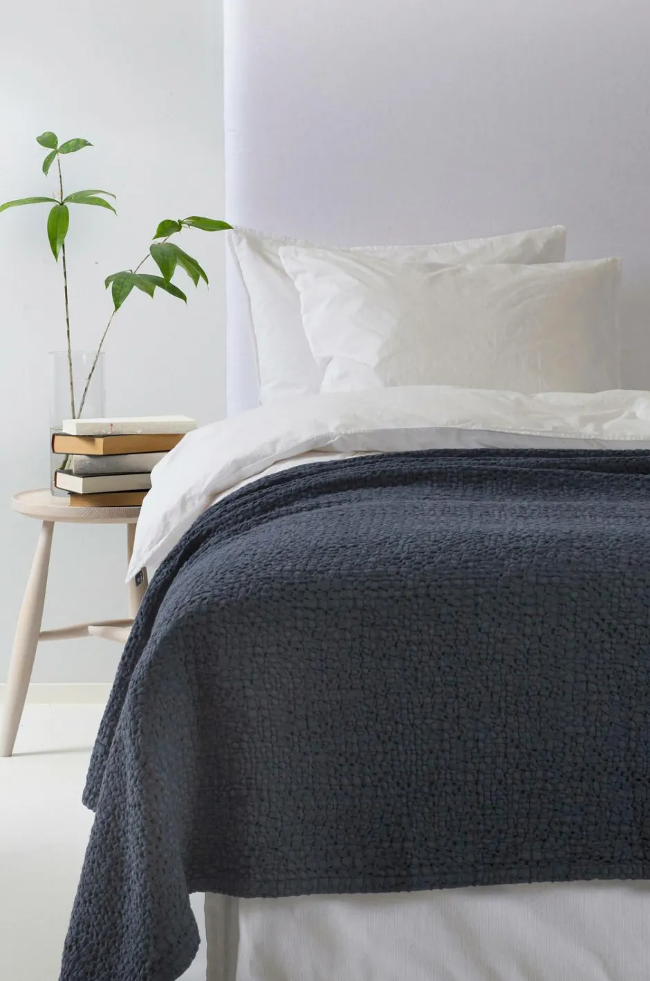 Clearance Himla Sengetæppe Dani Indigo