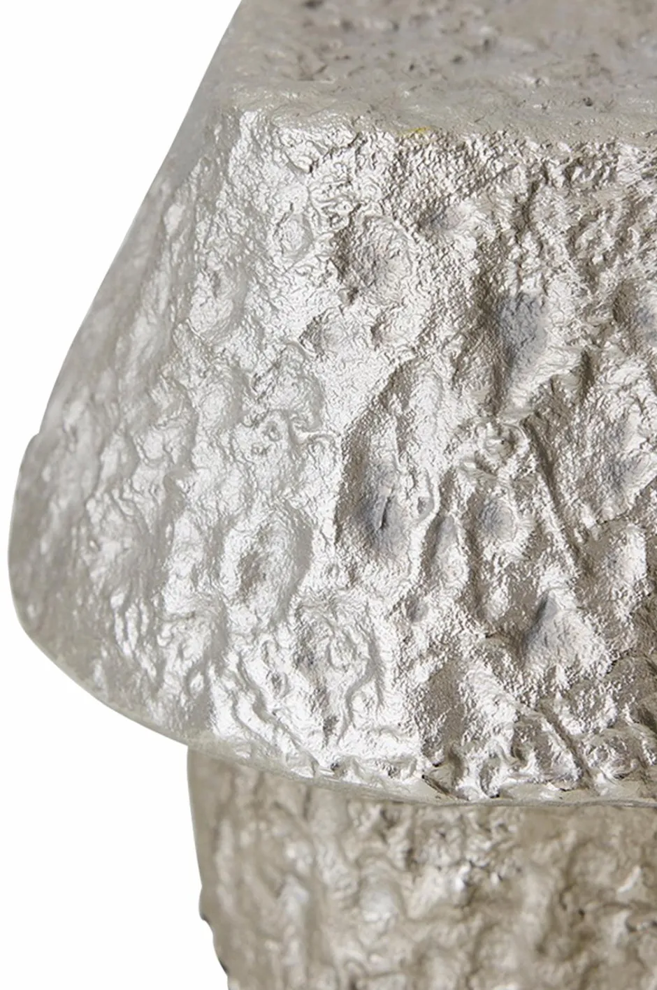 Best HKliving Artefact bordlampe i aluminium Lysegrå