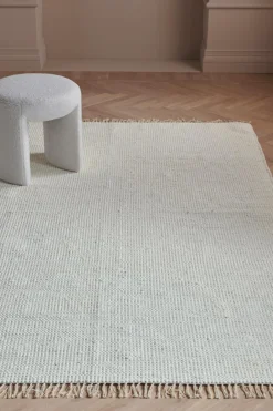 Outlet &Home Kludetæppe Ludvika Hvid