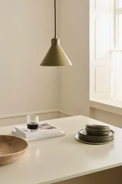 Hot &Home Loftlampe Noah Olivengrøn