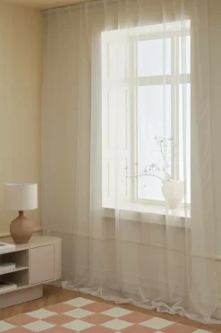 Hot &Home Multibåndsgardin Delilah Wide ekstra bred 1-pak Cremet hvid