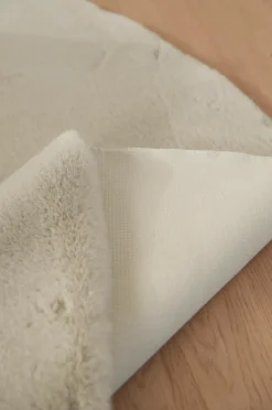 Discount &Home Ryatæppe Vigo Rund Beige