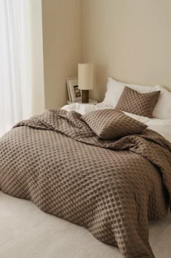Clearance &Home Sengetæppe Heaven Dottie Nougatbrun