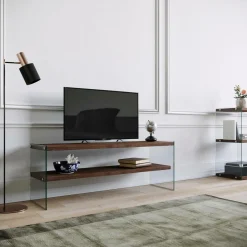 Clearance Homitis Mediebænk TV1003 Valnød