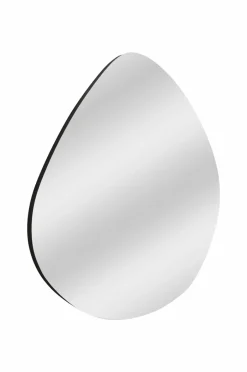New Homitis Spejl Besso 60 x 60 cm sort marmor Izmir/røgfarvet, matsort