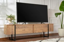 Clearance Homitis TV-bænk Serenity Atlantic Pine/Sort