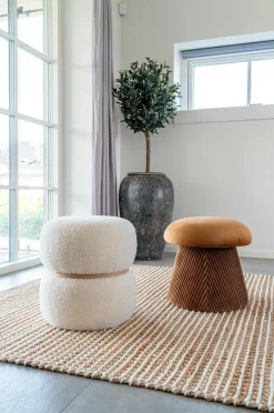 Discount House Nordic Gulvtæppe Avadi Natur/hvid
