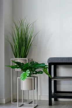 Best House Nordic Kunstig Monstera. Plante af PE-plast. Ø 40 cm. Green glossy