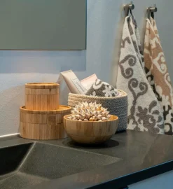 Online House Nordic Kurv CADIMA sæt med 3 Beige