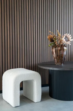 Best House Nordic Puf Colma hvid