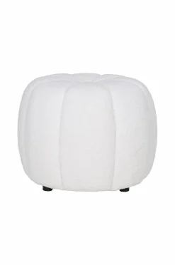 Outlet House Nordic Puf Paisley Off-White
