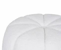 Outlet House Nordic Puf Paisley Off-White