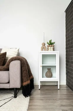 Online House Nordic Skab Dalby hvid Unico/hvid hvid