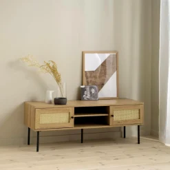 Best Håum TV-BÆNK Brooklyn 43 x 120 x 40 CM Natural oak