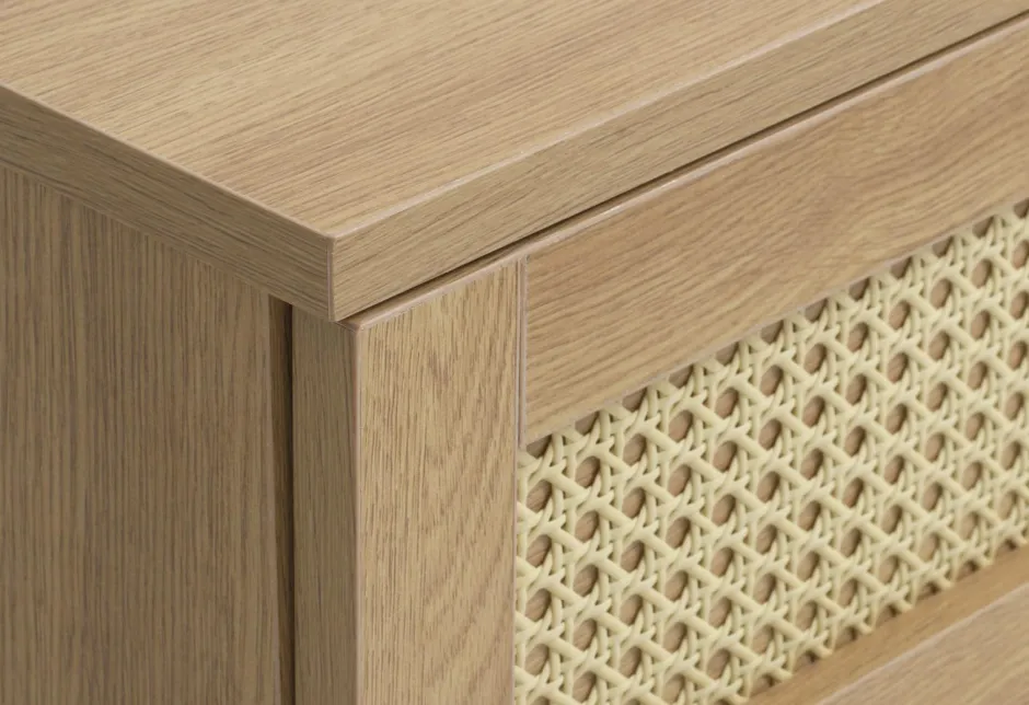 Best Håum TV-BÆNK Brooklyn 43 x 120 x 40 CM Natural oak