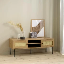 Best Håum TV-BÆNK Brooklyn 43 x 120 x 40 CM Natural oak