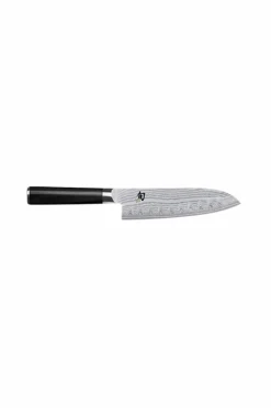 Clearance KAI Santoku 18 cm hollow edge, Shun Classic Sølv