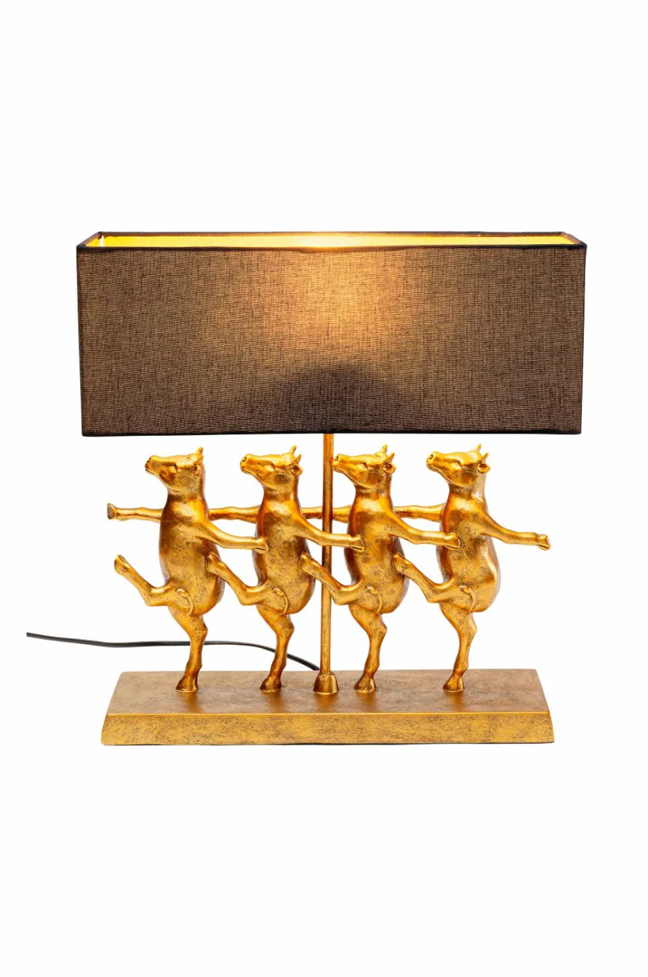 Best KARE Design Bordlampe Dancing Cows Sort