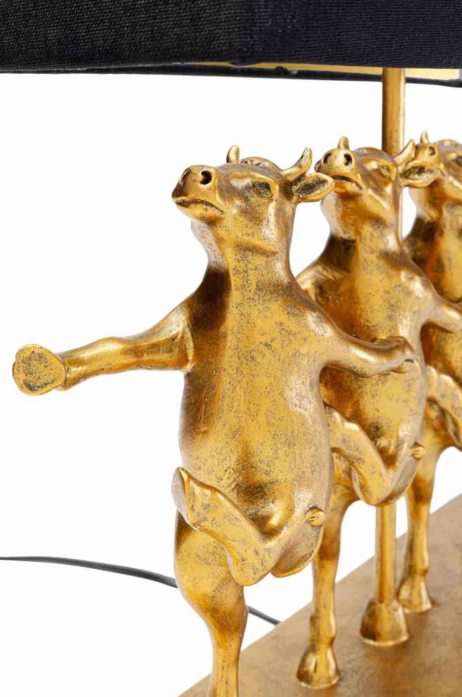 Best KARE Design Bordlampe Dancing Cows Sort