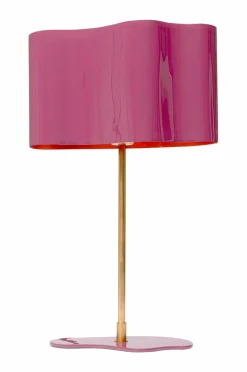 Best KARE Design Bordlampe Cloudy Oval Plum 49cm Lilla