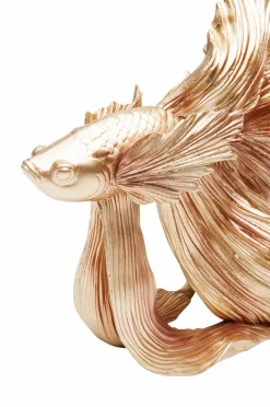 Outlet KARE Design Dekoration lille Betta Guldfarvet