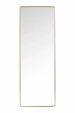 KARE Design Rektangulært spejl Curve Glas/messing