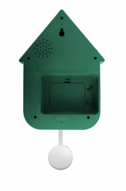 Best Karlsson Vægur Dupla Color Cuckoo Retro grøn og blød gul