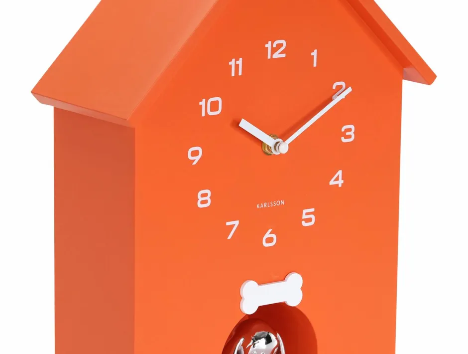 Hot Karlsson Vægur Garding Doggy Lys orange