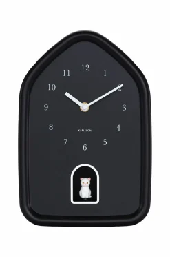 Clearance Karlsson Vægur Modern Kitty Sort
