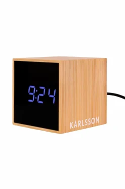 Best Karlsson Vækkeur Mini Cube Bamboo