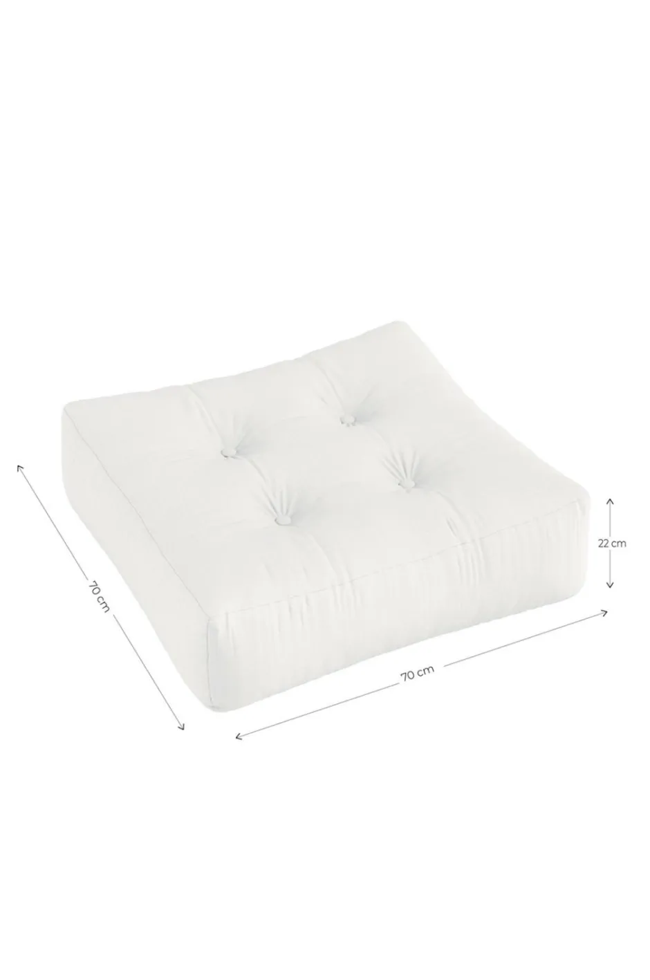 Best Karup Design More Pouf OUT™ Hvid