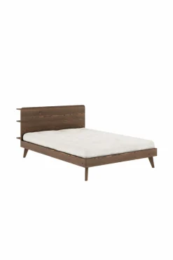 Clearance Karup Design Seng Retreat Rødbrun lak