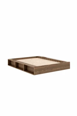 Discount Karup Design Seng Ziggy Rødbrun