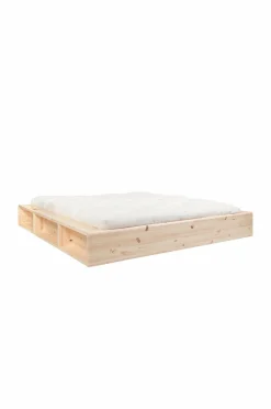 Discount Karup Design Seng Ziggy Fyrretræ med transparent lak