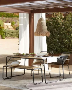 Clearance Kave Home Gulvtæppe Rodhe Ø 150 cm Beige