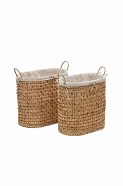 Clearance Kave Home Vasketøjskurve Tressa Natur/natur