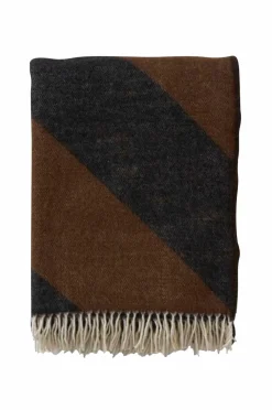 Discount Klippan Yllefabrik Plaid Angle Kako/svart