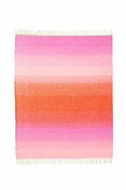 Discount Klippan Yllefabrik Ternet Aurora Rødlig pink