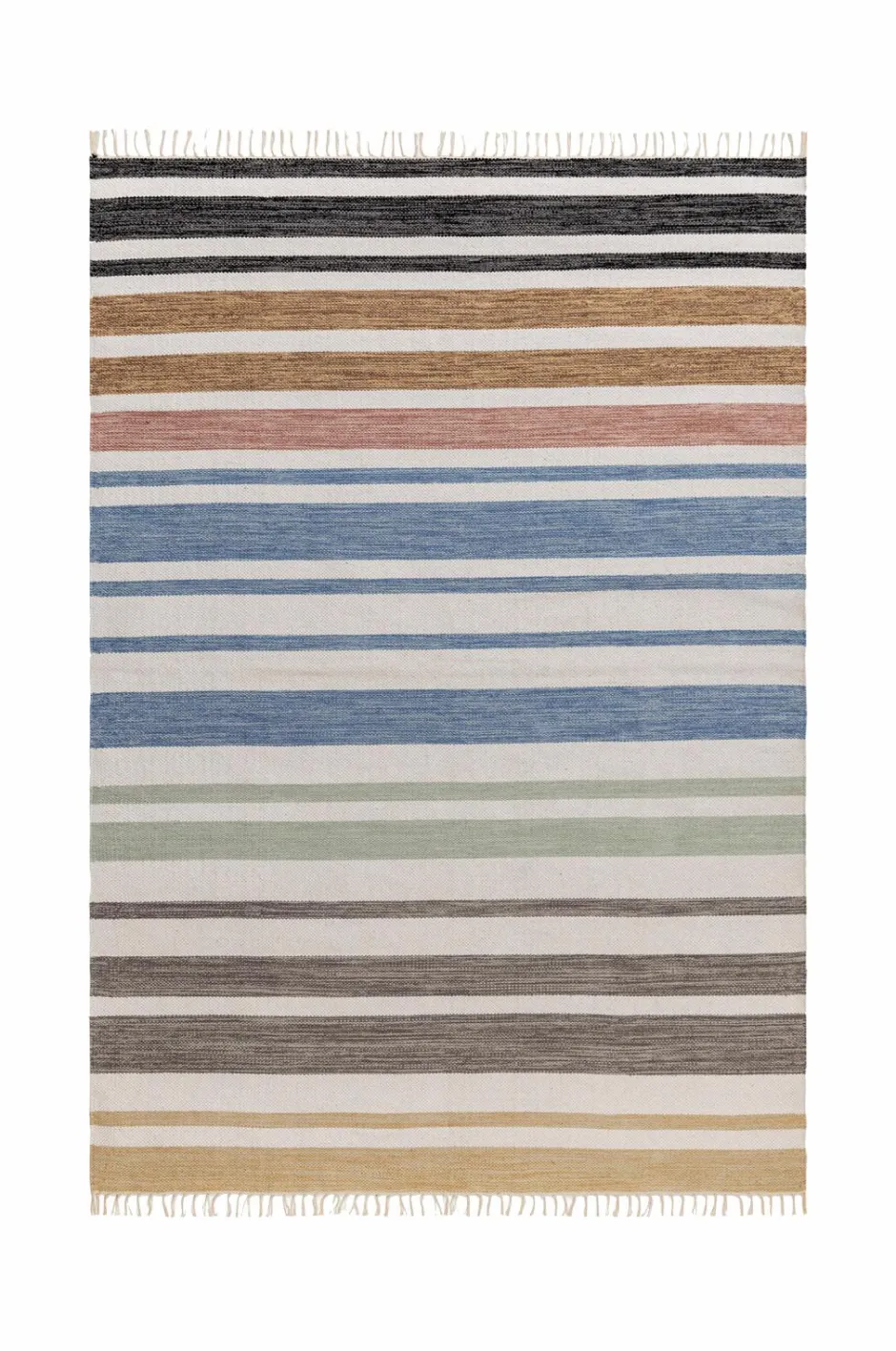 Sale KM Home Bomuldstæppe Pastell Multi