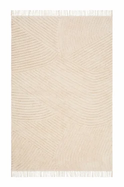 Clearance KM Home Bomuldstæppe Marocko Creme